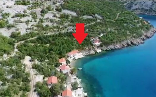 Građevinsko zemljište, Stinica 1152 m2, 1. red uz more