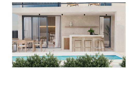 Prodaja – Marina, trosobni luksuzni apartman sa bazenom